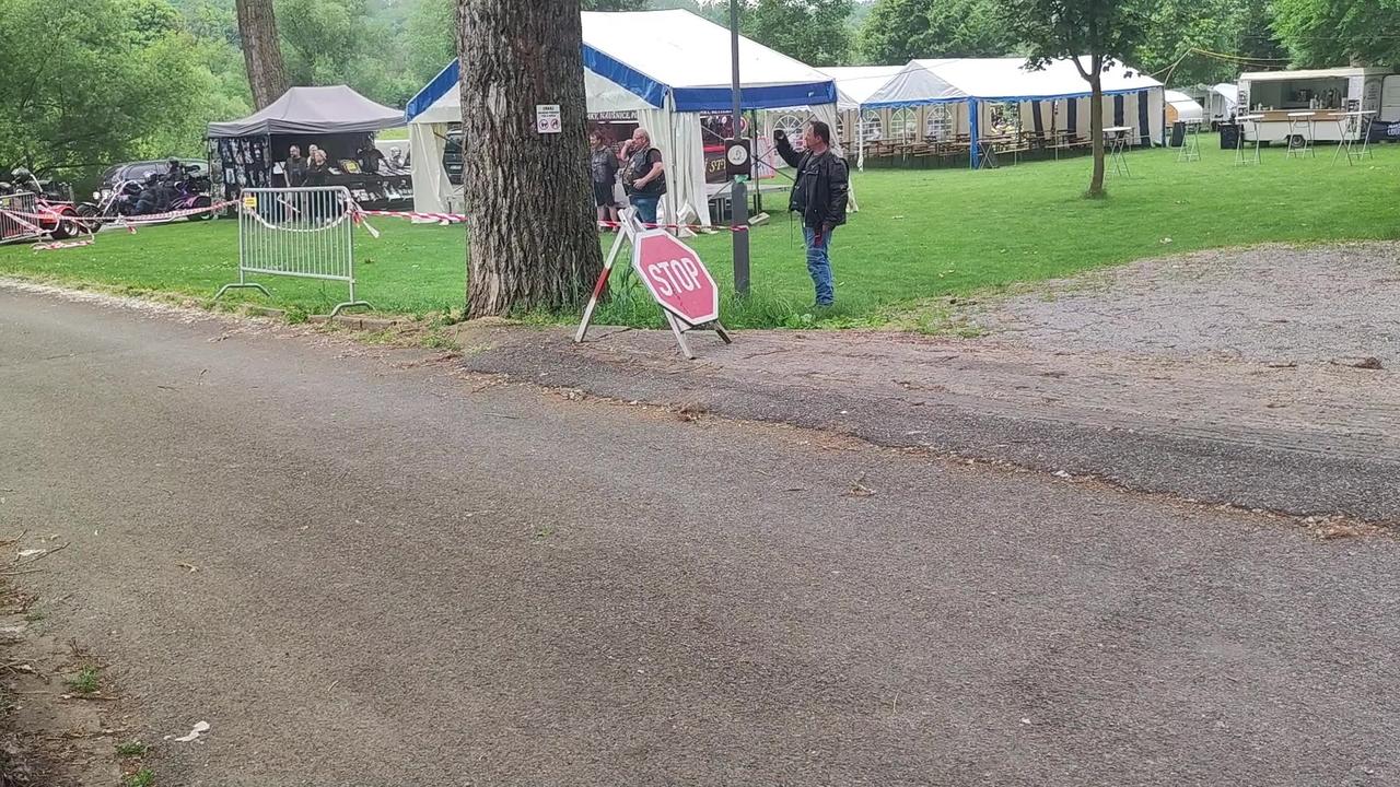 Karlstejn TRIKE meet 2023 Trikes ride around One News Page VIDEO