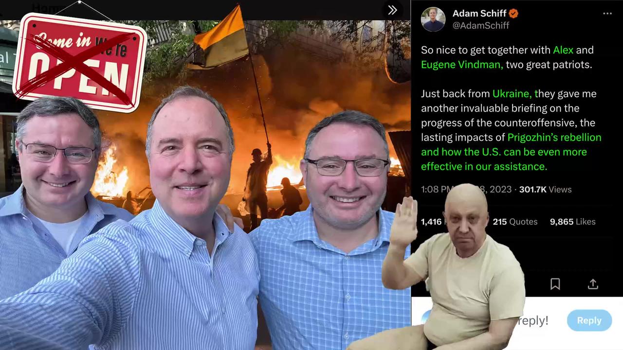 Ghost Town NYC – Adam Schiff and Identical Twin Intelligence Operatives Promote Prigozhin and Wagner