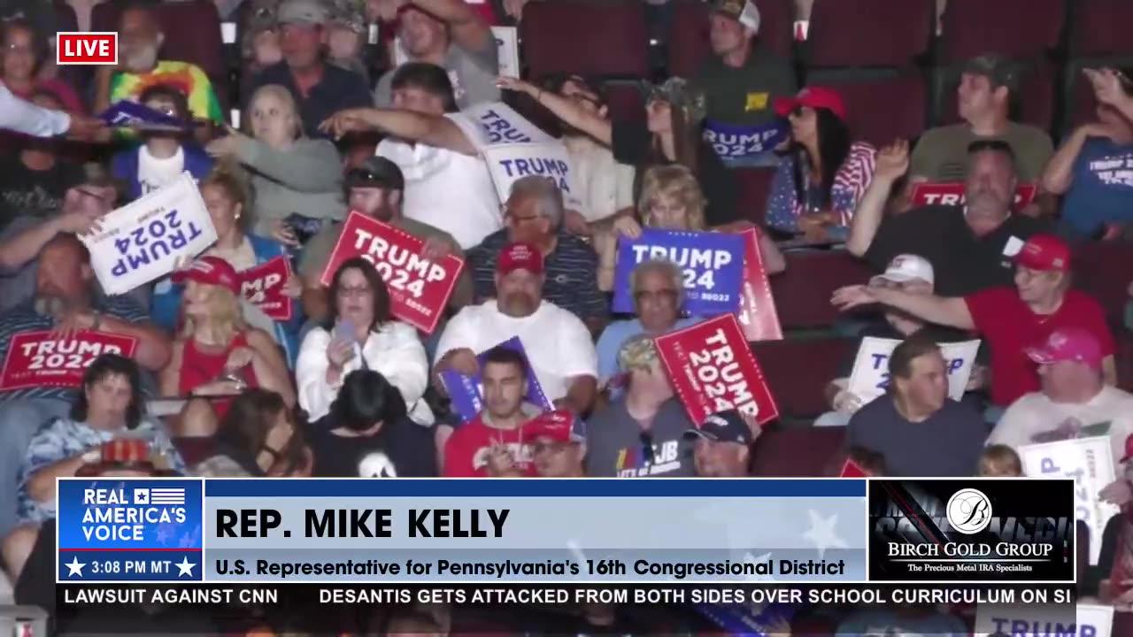 Mike Kelly - we're gonna get a real leader in the white house