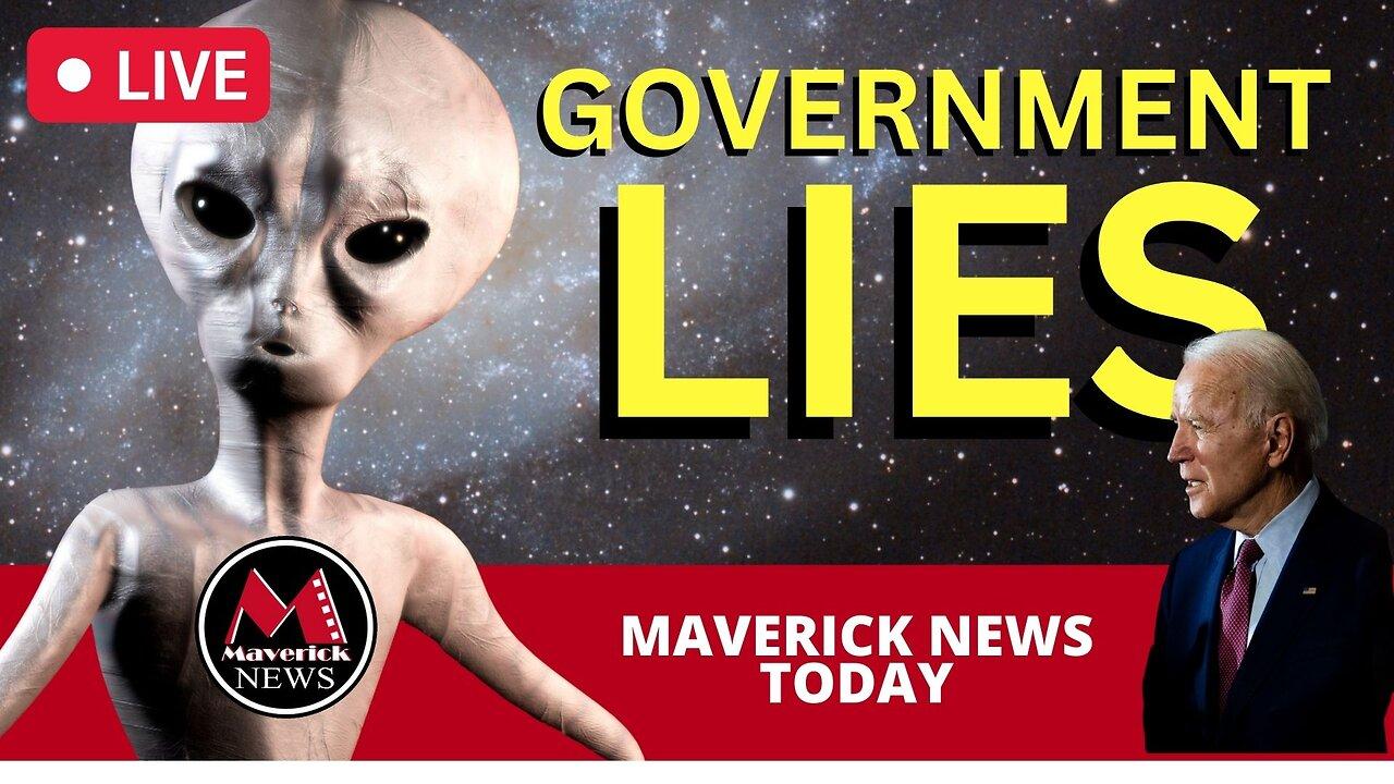 Maverick News Live Top Stories: Government UFO Lies | Dying For Freedom In The Wilderness