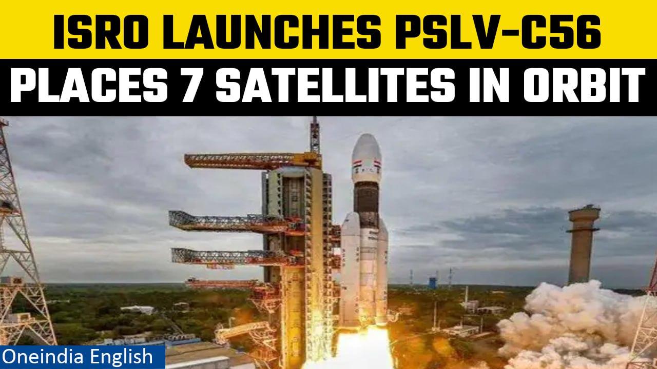 PSLV C-56: ISRO launches the vehicle for 58th time; Places 7 Singapore satellites into orbit
