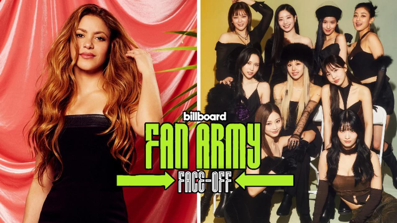 Shakira's Fans VS TWICE's ONCE In Billboard's Fan Army Face-Off | Billboard News