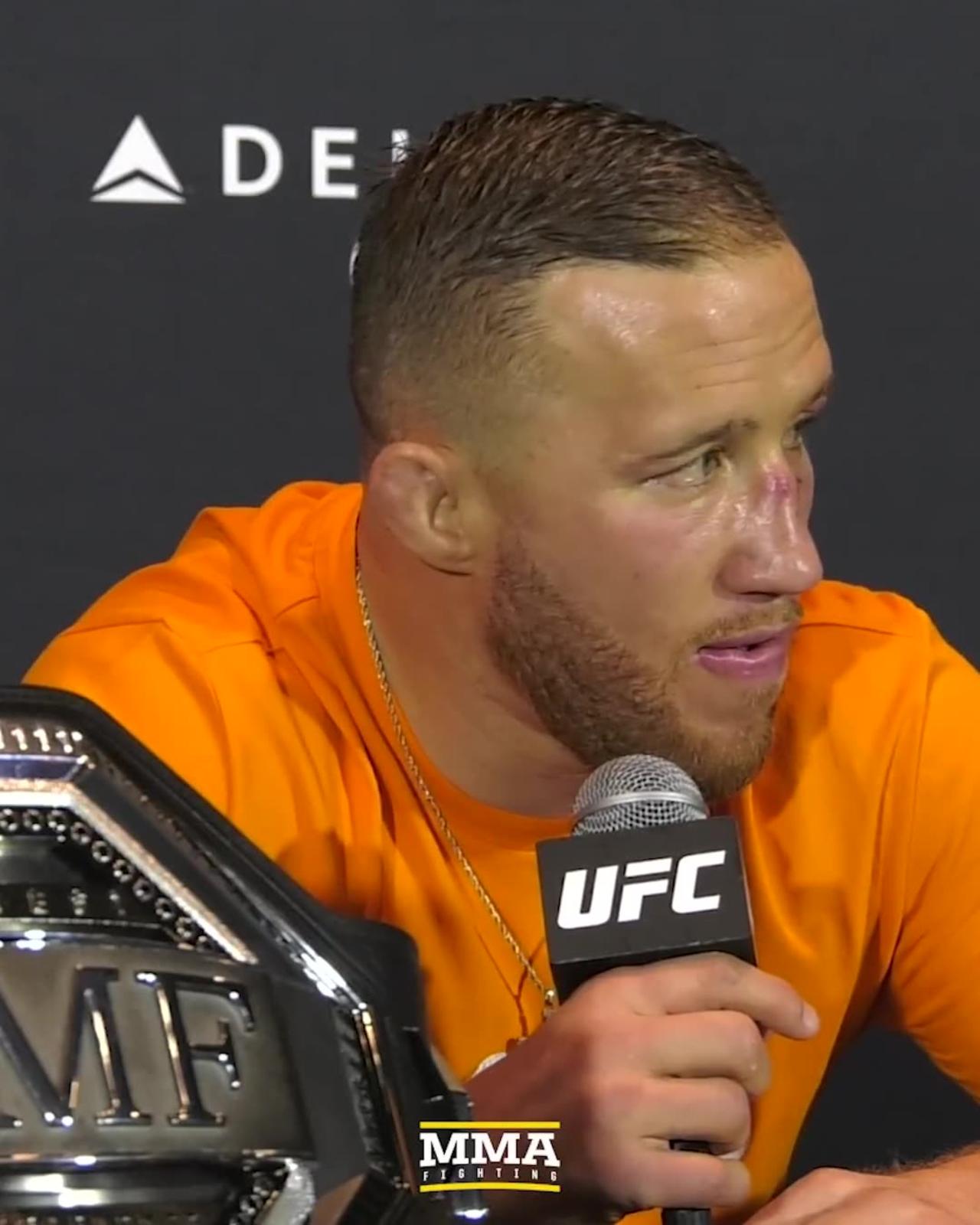 Justin Gaethje responds to Conor McGregor callout: “I’m not gonna fight someone on steroids”