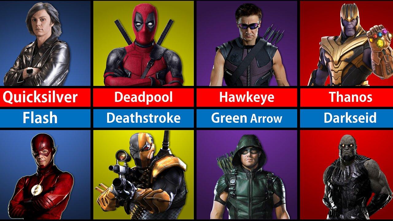 Marvel Vs Dc Copycat Characters Part 1 One News Page Video Marvel Vs Dc Copycat Characters Part 1 One News Page Video