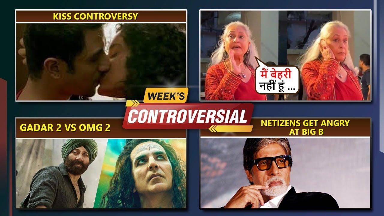 Kangana's KISS Controversy, Jaya Bachchan ANGRY At Paps, Bawaal In Big Trouble | Top 10 News