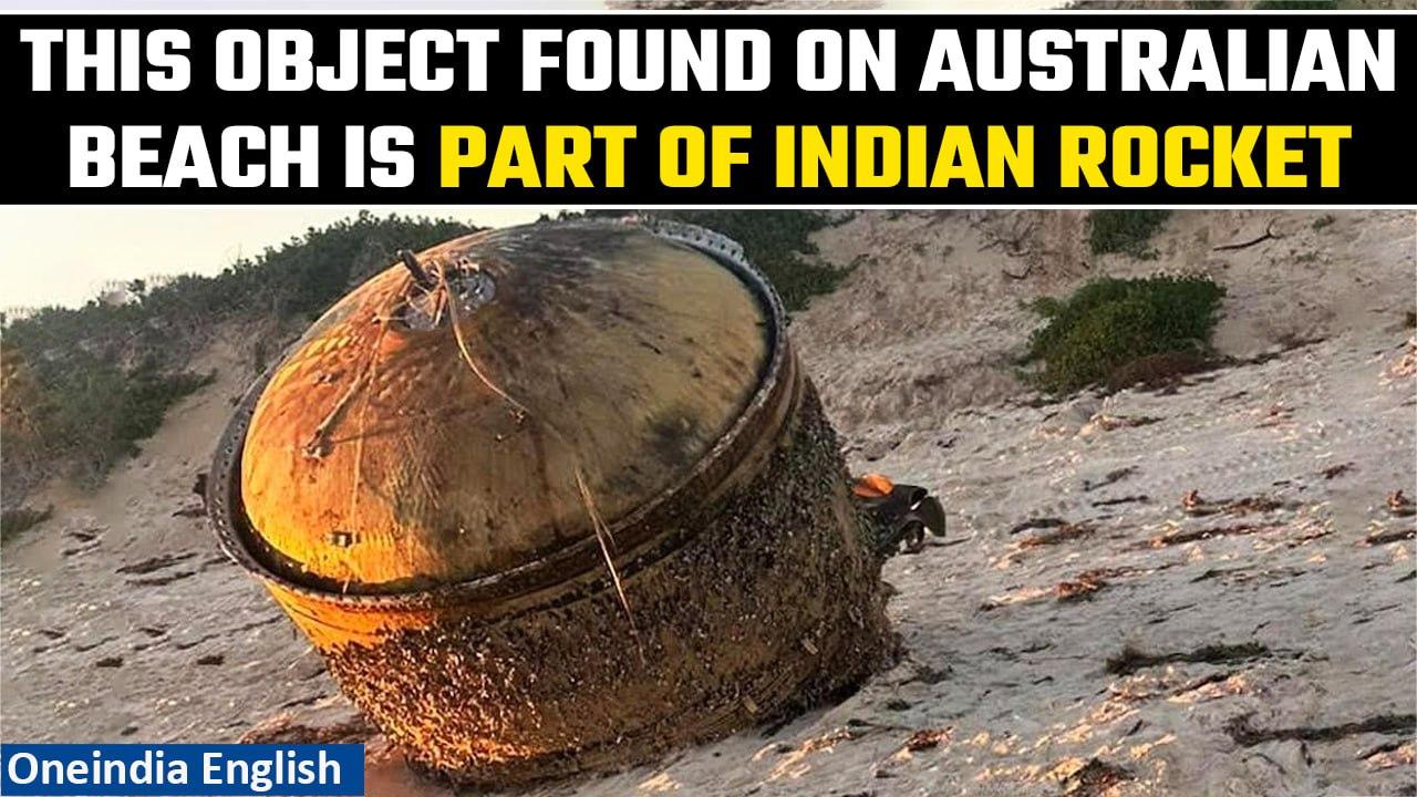 Australia: Mysterious object found on a beach is part of India's PSLV rocket | Oneindia News