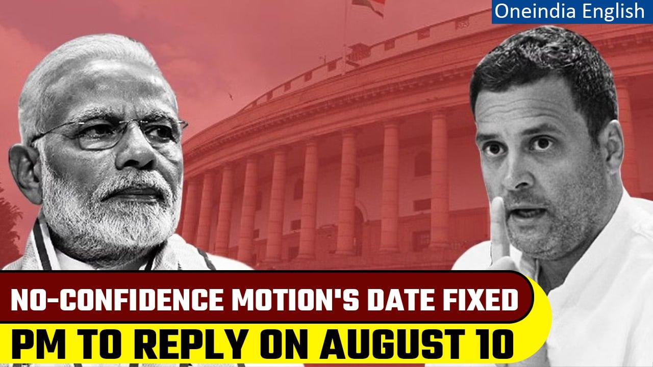 'INDIA' vs 'NDA': Debate on no-confidence motion to take place from August 8 | Oneindia News
