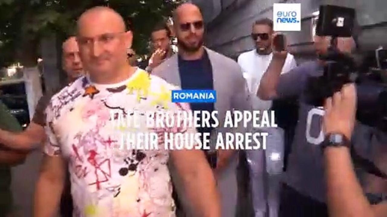 Andrew Tate appeals house arrest in Romania as One News
