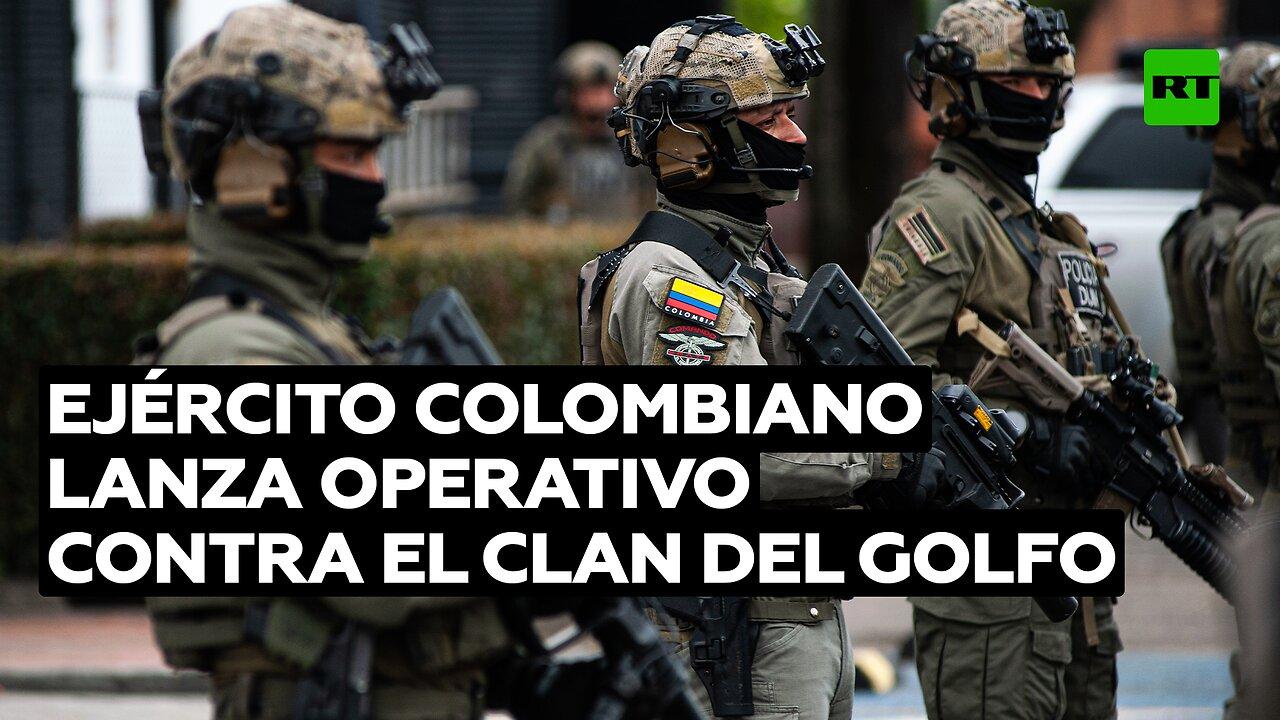 Siete integrantes del Clan del Golfo son abatidos y 4 detenidos en un operativo militar en Colombia