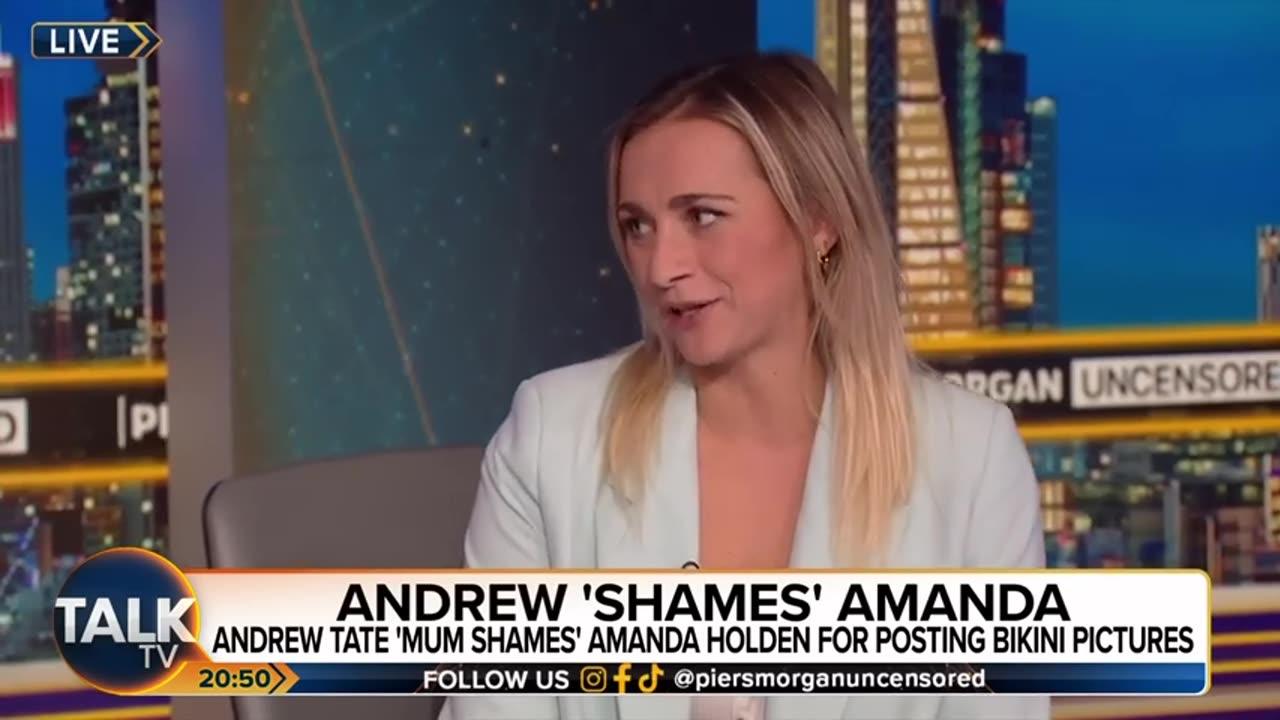 He is A Misogynist Panel React To Andrew Tate's Tweet To Amanda Holden