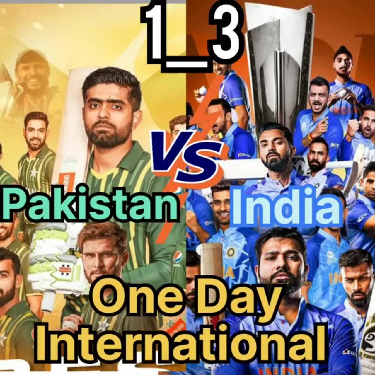 indian cricket team vs Pakistan cricket team