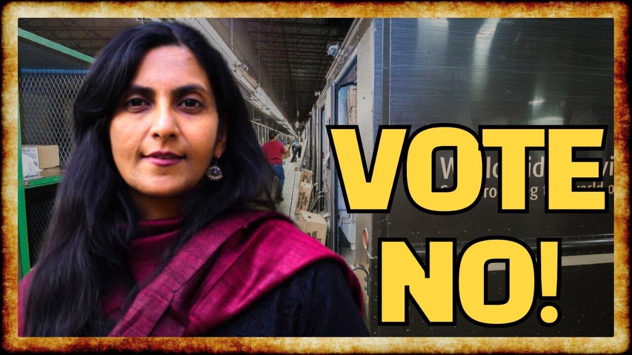 Kshama Sawant Says VOTE NO on UPS-Teamsters Deal