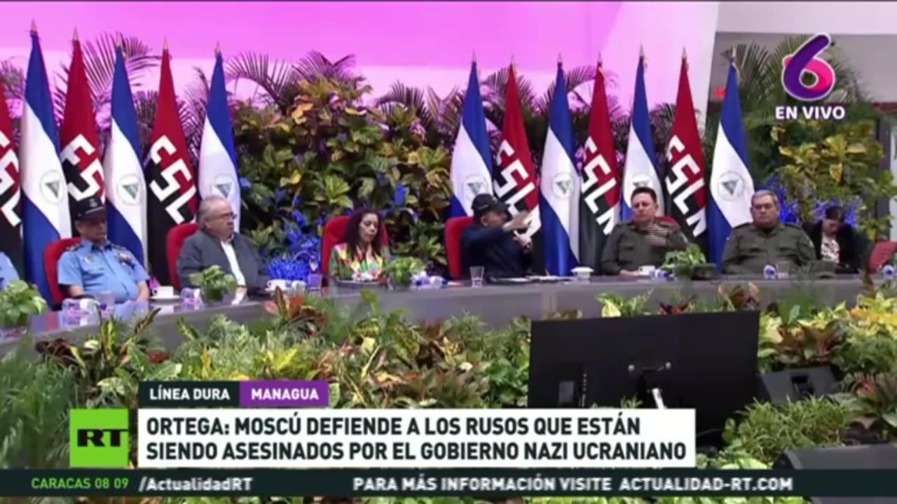 Daniel Ortega afirma que estamos en una guerra mundial donde EU y la OTAN quieren "destruir" Rusia