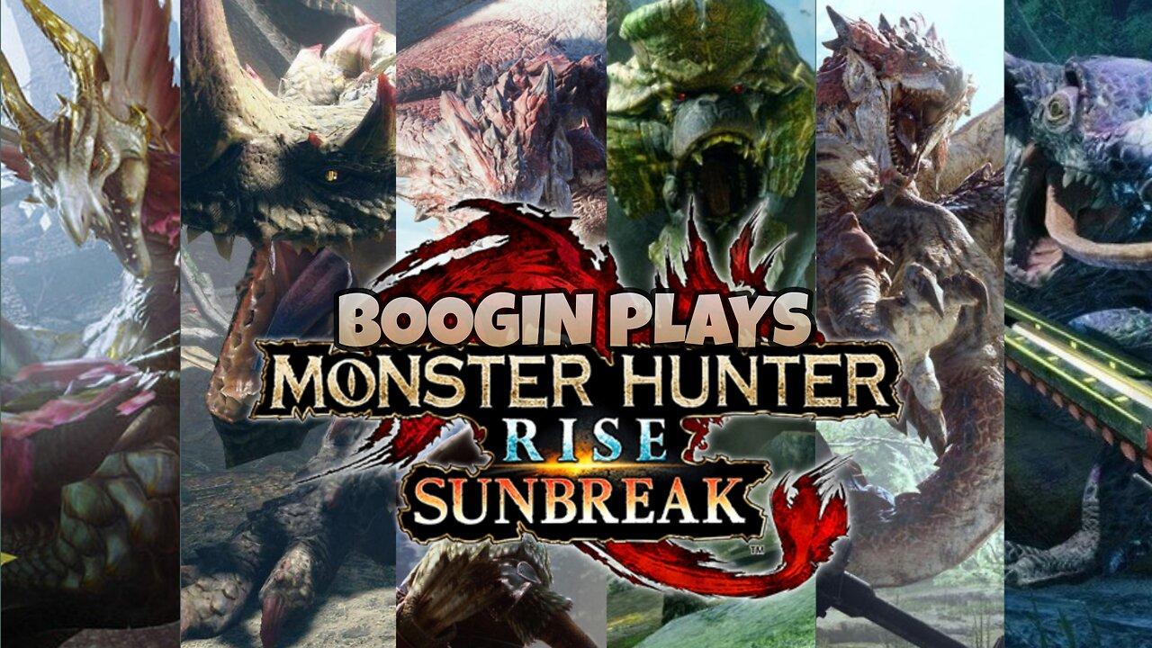 🔴LIVE - Monster hunter rise: sunbreak End game playthrough