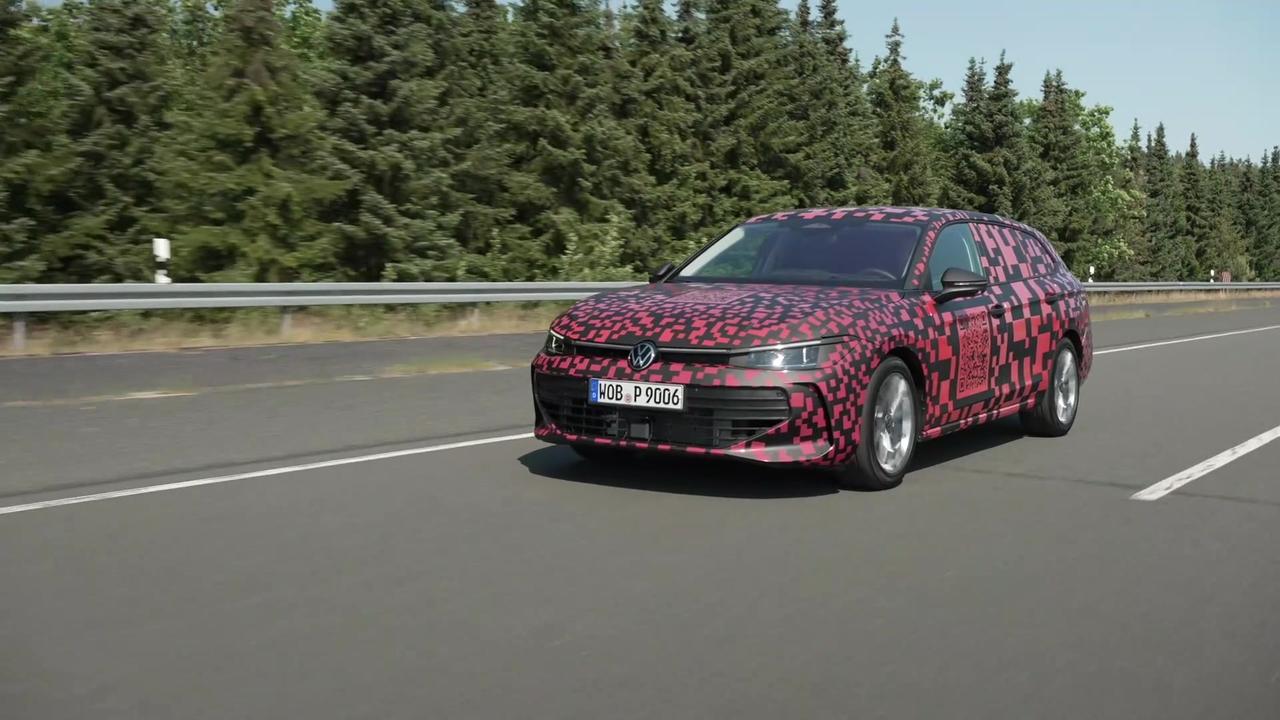 Volkswagen Passat Driving Video - Media Event Ehra-Lessien
