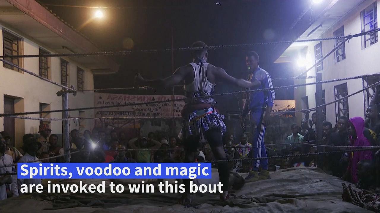 DRC: Voodoo wrestling, a popular night of entertainment in Kinshasa