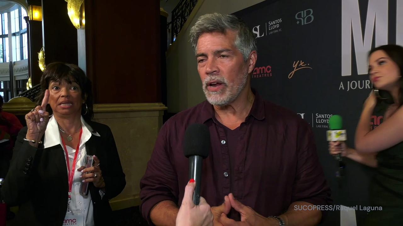 ESAI MORALES, on the Hollywood’s writers and actors’ strike (ME Los Angeles Premiere): “We should have fought harder in th