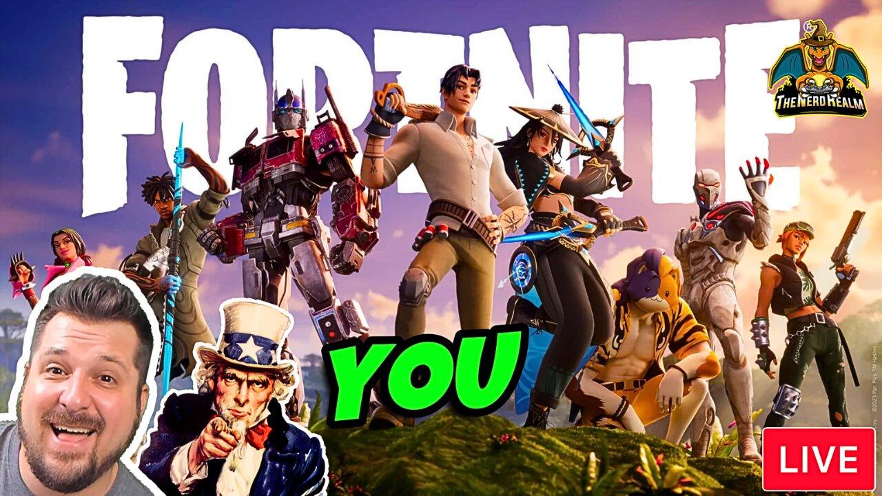 Fortnite with YOU! Chapter 4 Season 3! Let's Squad Up & Get Some Wins! 8/1/23