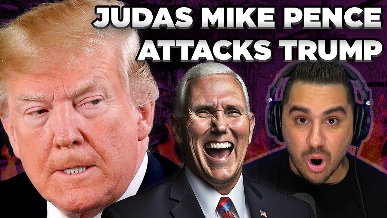 JUDAS PENCE SUPPORTS TRUMP J6 INDICTMENT - One News Page VIDEO