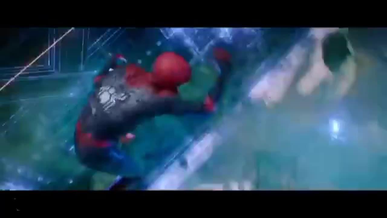 Sapide -Man'Far From Home (2019) Spider Man VS Mysterio Scene Holliwood Movies