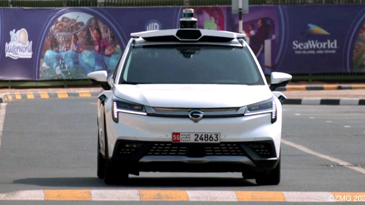 AI Powered, Self-Driving Taxis Begin Service in the UAE