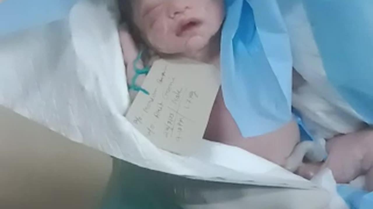 A new cute baby born after sejaring