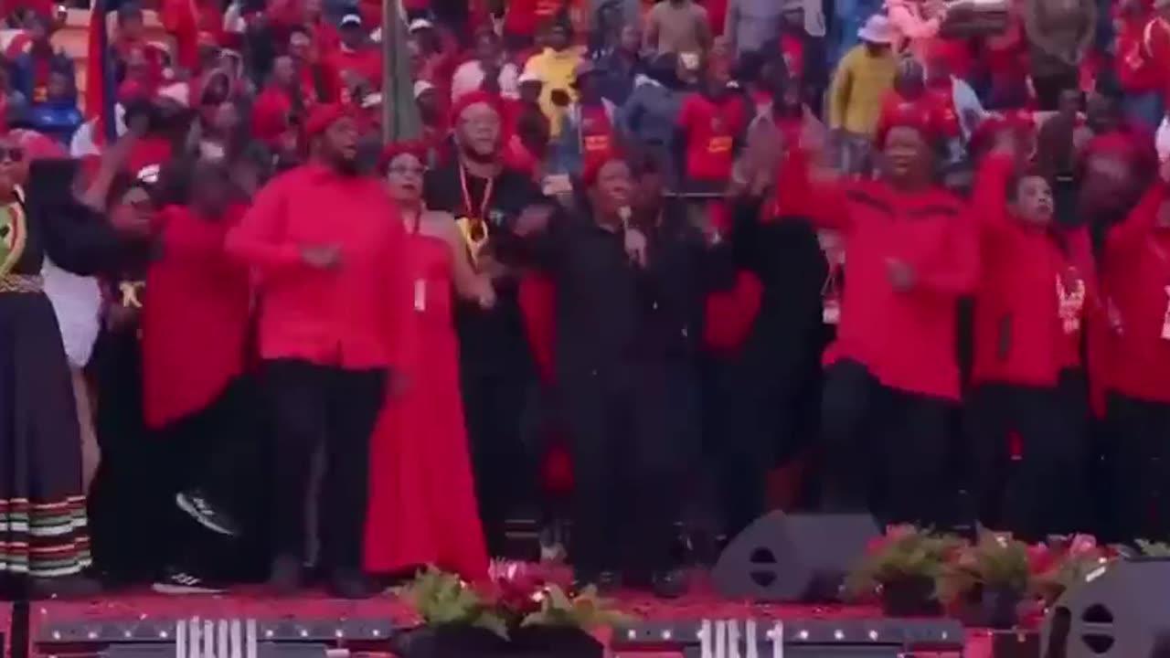 'Economic Freedom Fighters' of South Africa sing 'Kill the Boer ( Whites ), Kill the White farmer'