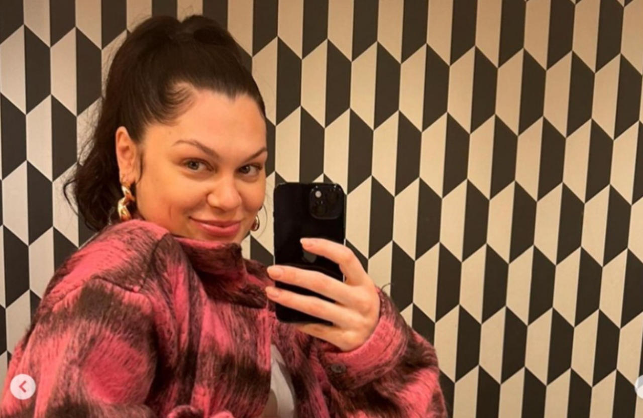 Jessie J loves her new breast pumps so much she leaves the house with them on.