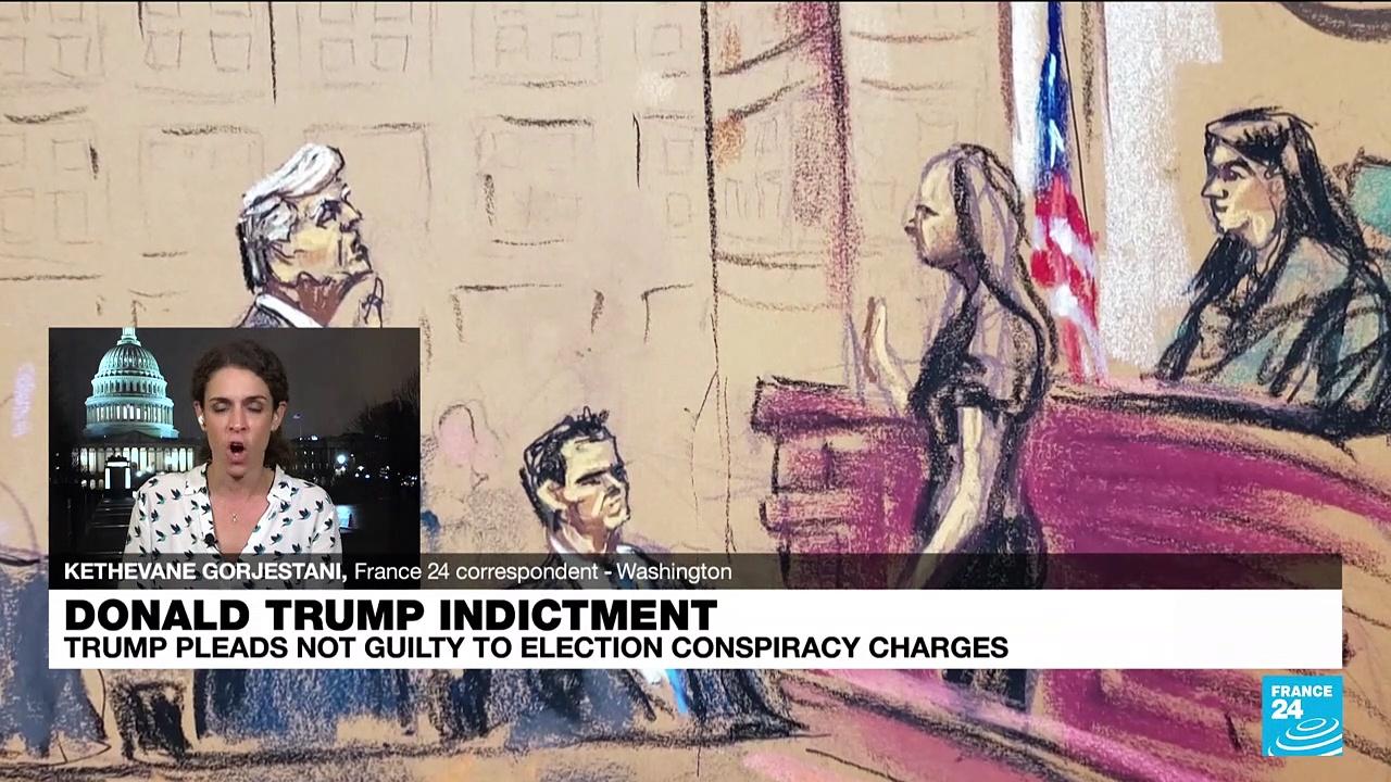 Trump pleads not guilty to election conspiracy charges