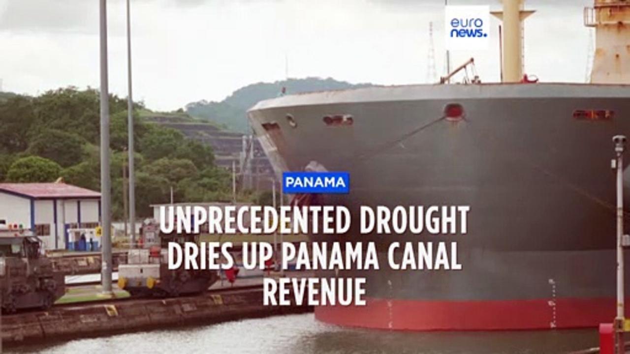 Panama Canal faces tough times as ship crossings dip