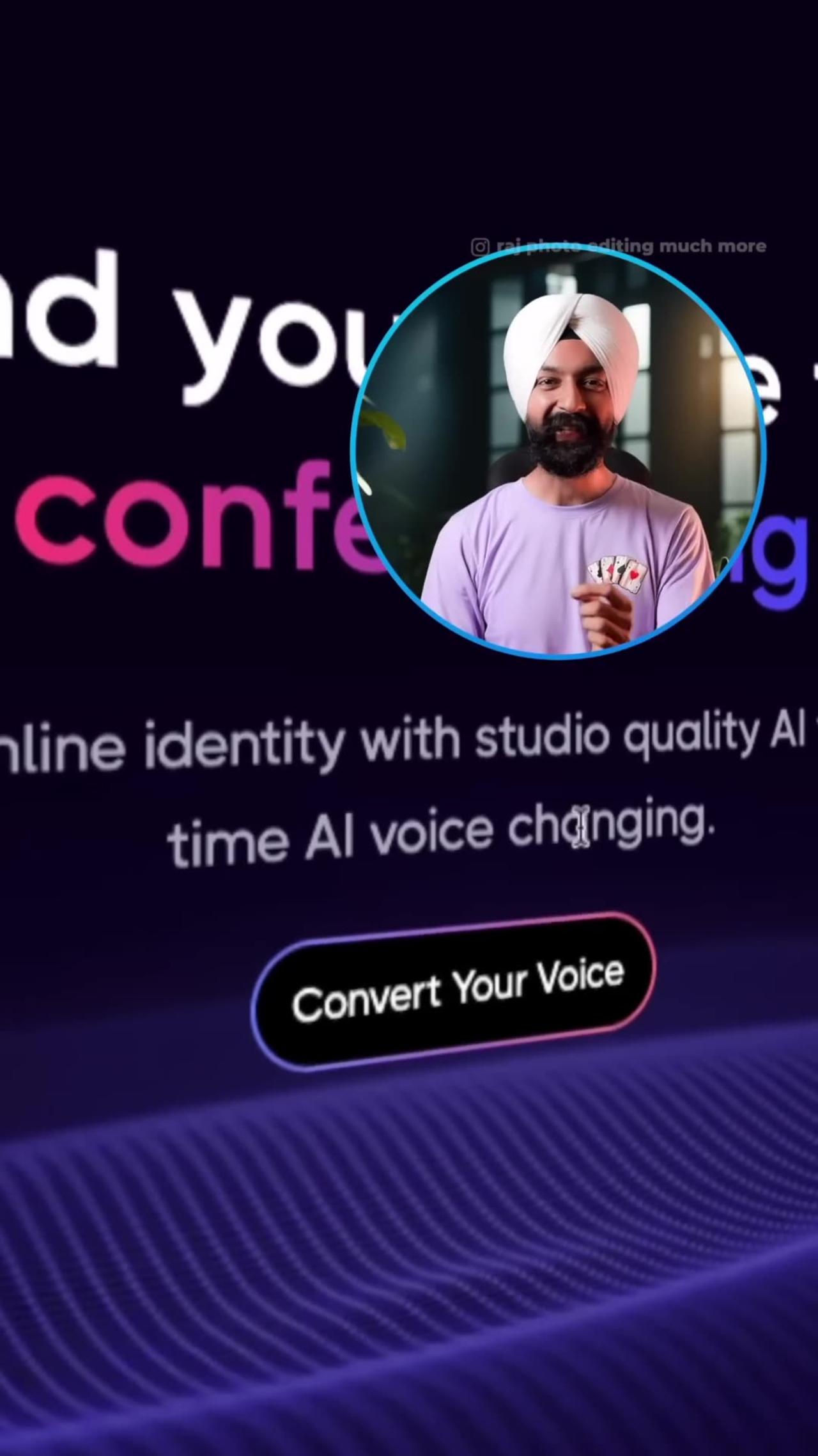 Ai voice changer