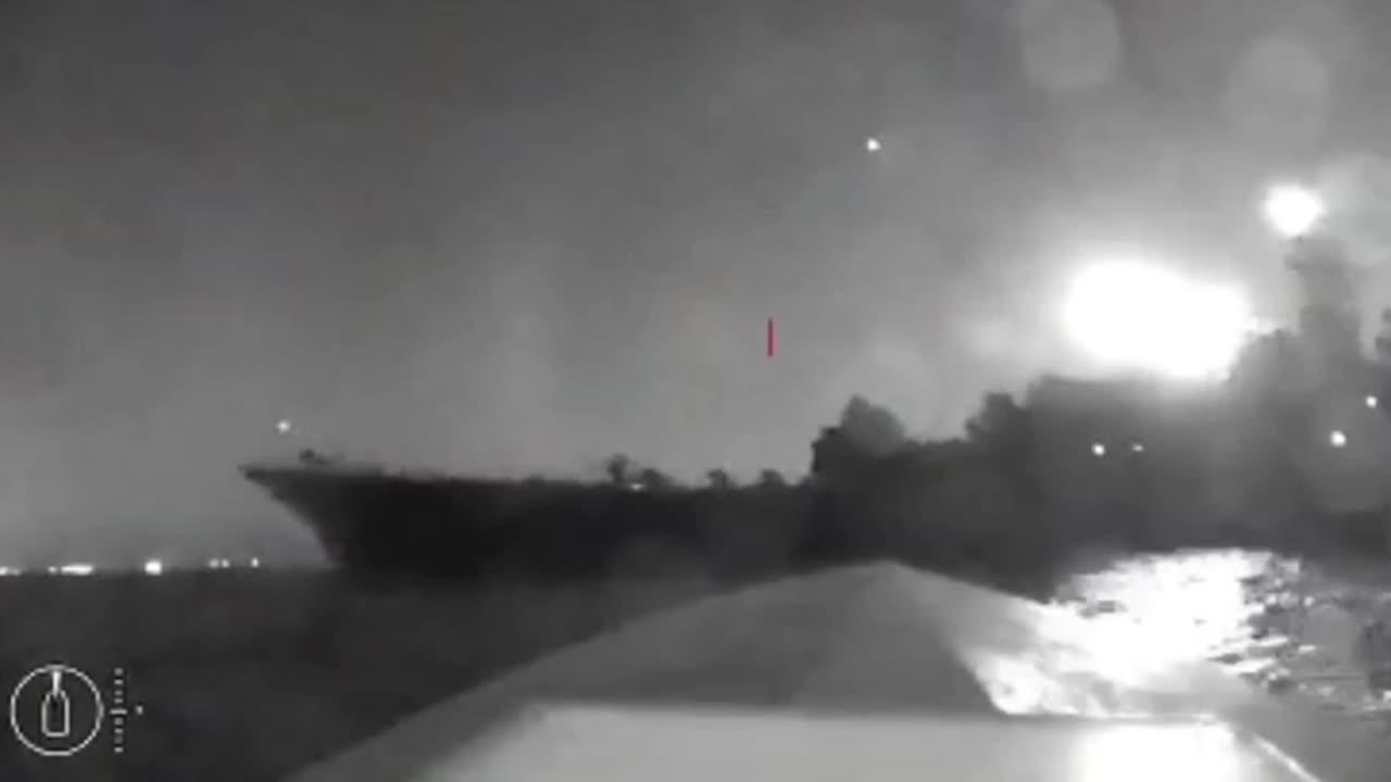 Ukraine attacks Russian warship at Novorossiysk Naval Base, official says