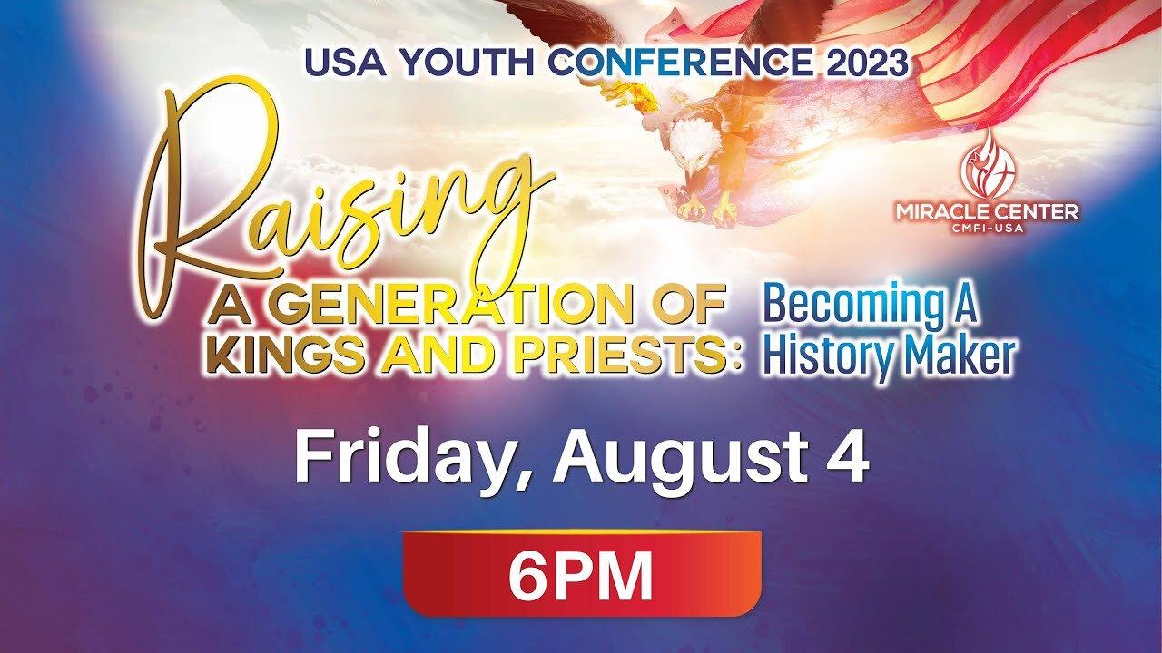 USA YOUTH CONFERENCE 2023 Session 3 One News Page VIDEO