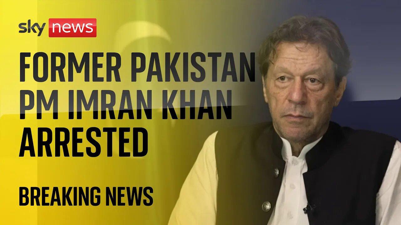 Imran Khan: Former Pakistan PM arrested after being sentenced to three years in prison