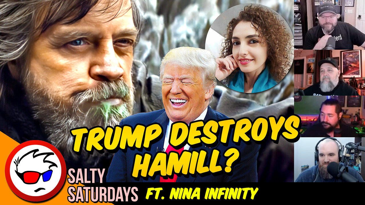 Hamill Twitter Boycott FAILS, Blames Trump ft. Nina Infinity