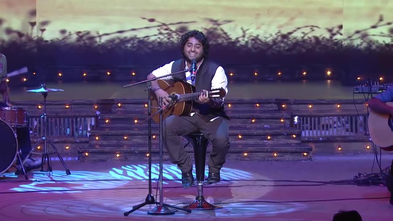 Arijit Singh with his soulful performance
