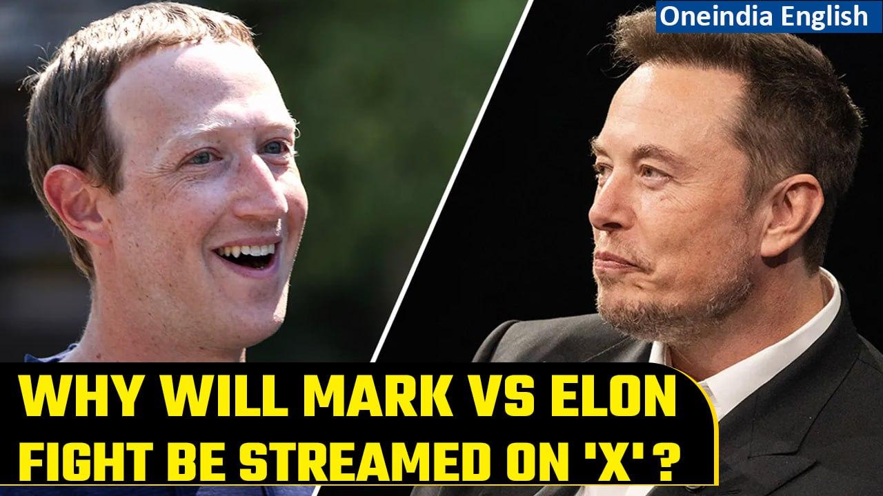 Elon Musk says his fight with Mark Zuckerberg will be live-streamed on X | Know why | Oneindia News