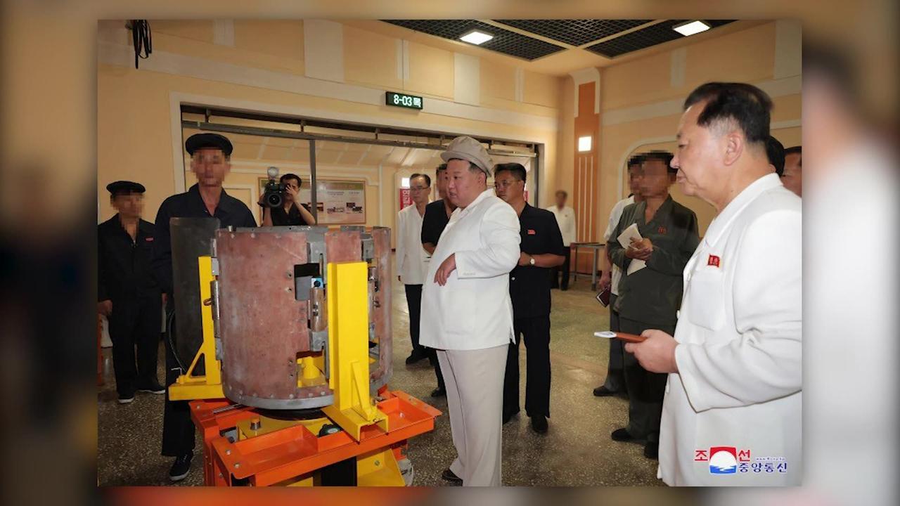 Kim Jong-un visits munition factories