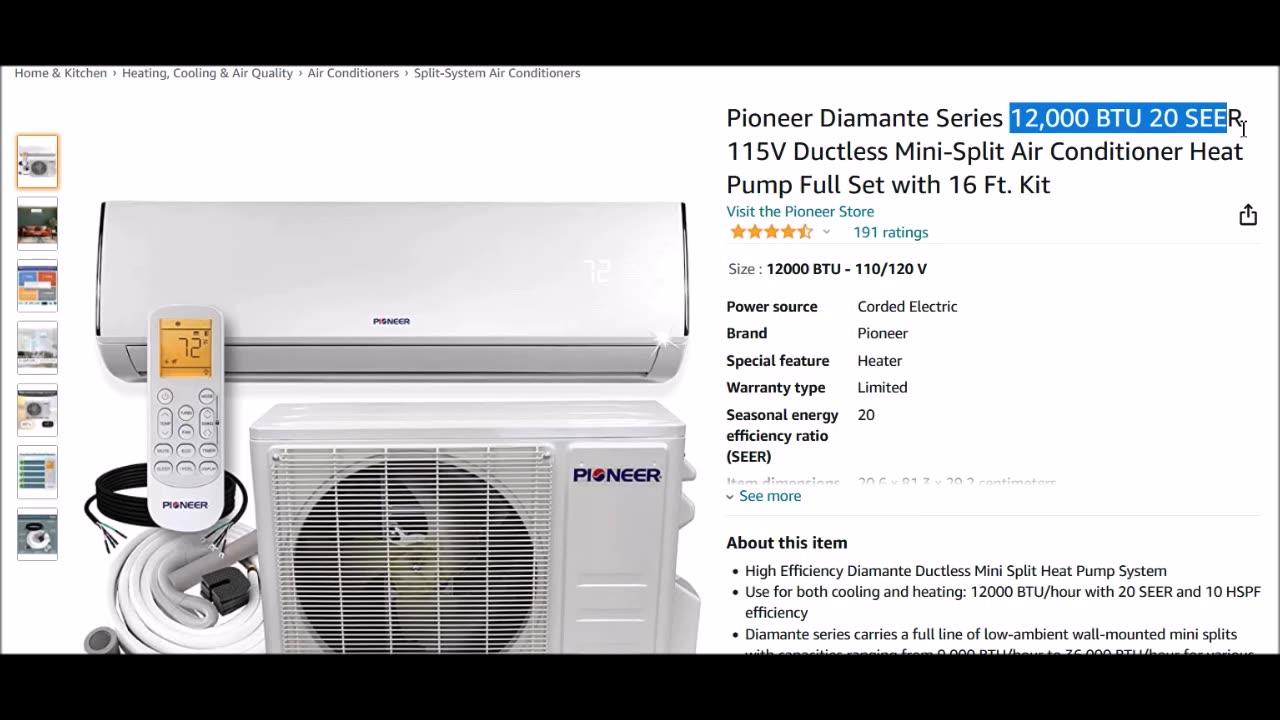 Btu V Ductless Mini Split Air One News Page Video