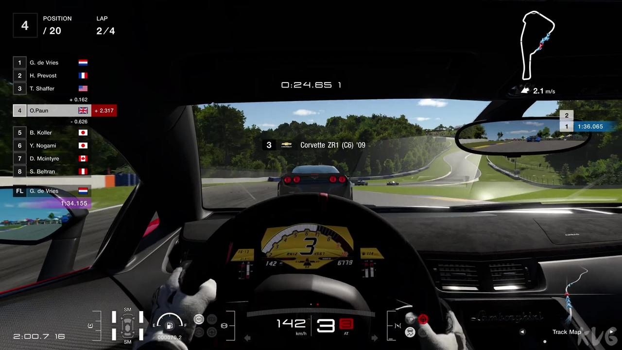 Gran Turismo 7 - Lamborghini Aventador LP750-4 SV 2015 - Cockpit View Gameplay PS5