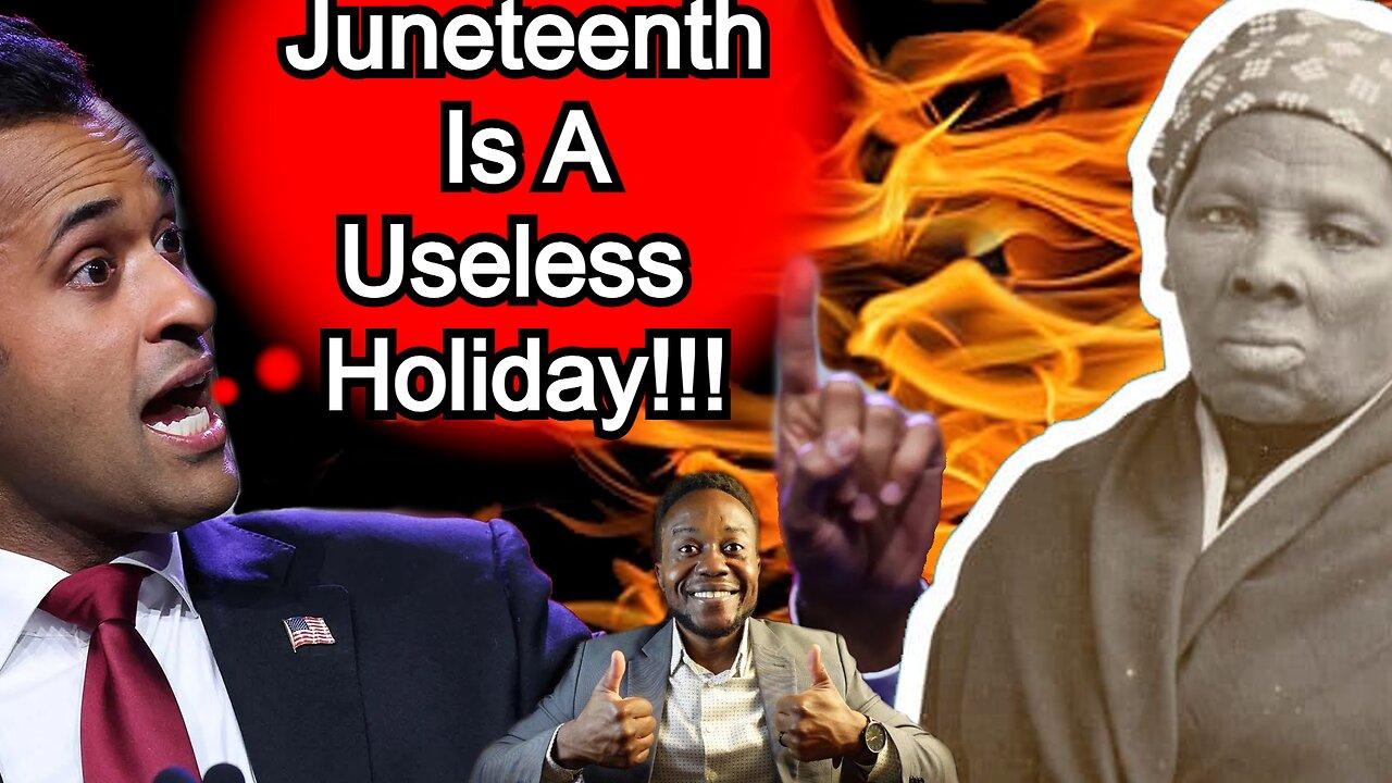 Vivek Ramaswamy Under FIRE for JUNETEENTH Comment!