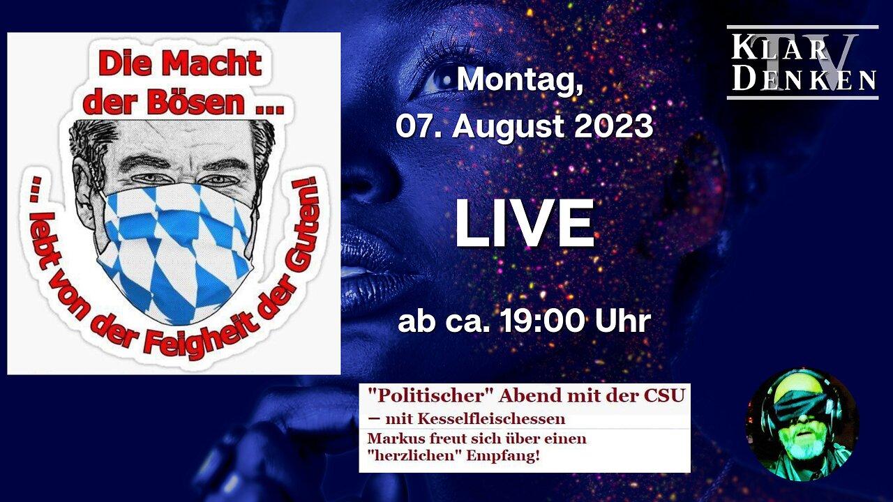 Live aus Hart bei Chieming: Politischer Abend mit Dr. Markus Söder