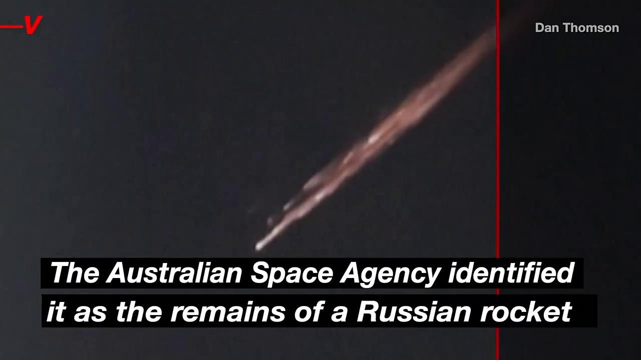 Australia’s ‘Meteor’ Likely Space Debris from Russian Rocket