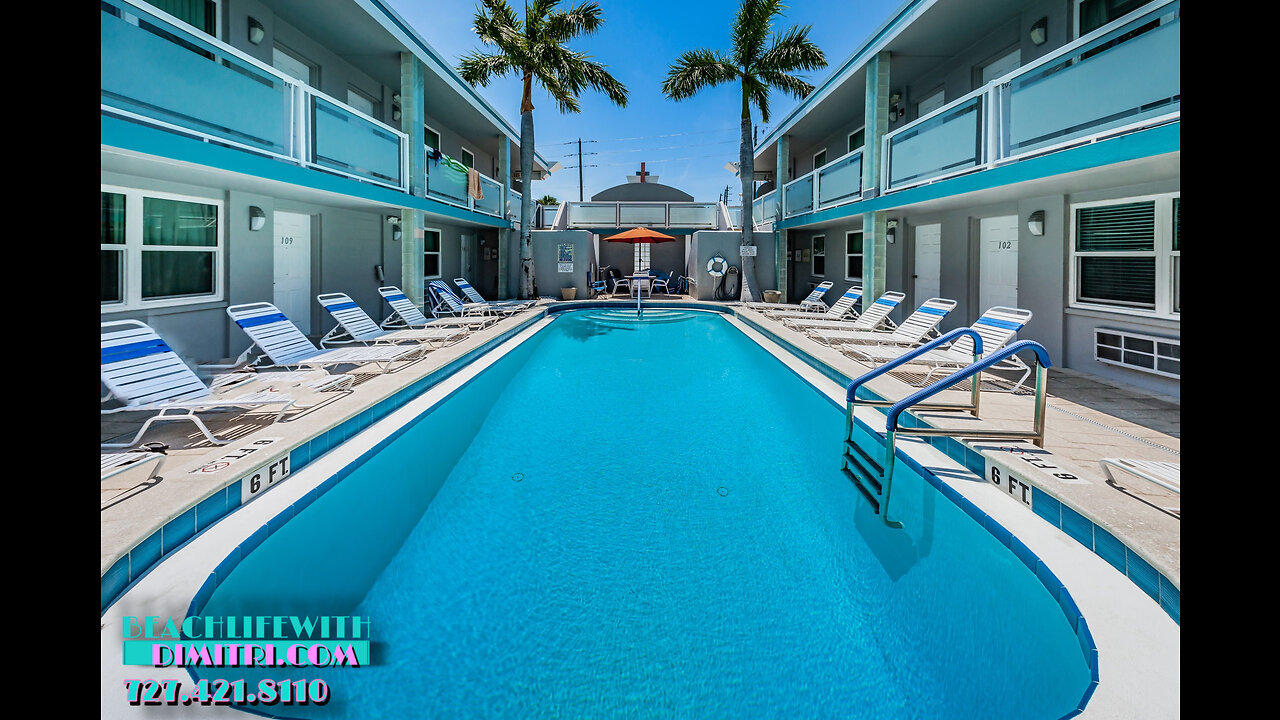 SOLD! Dimitri Presenting Art Deco Camelot on Iconic Clearwater Beach 603 Mandalay Ave # 210