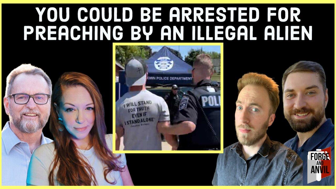 Man Arrested for Preaching + Illegal Aliens Becoming Police w/Haley Kennington + Andrew Jackson