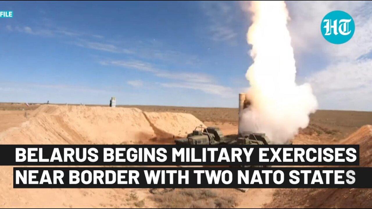 Belarus Holds Military Drills Near Poland & Lithuania Border | Russia, NATO War Imminent?