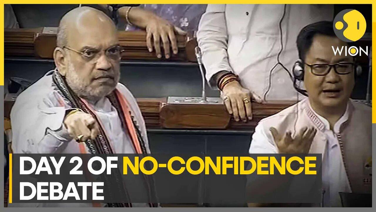 Lok Sabha no-confidence debate: Amit Shah likely to speak on Manipur issue today | WION