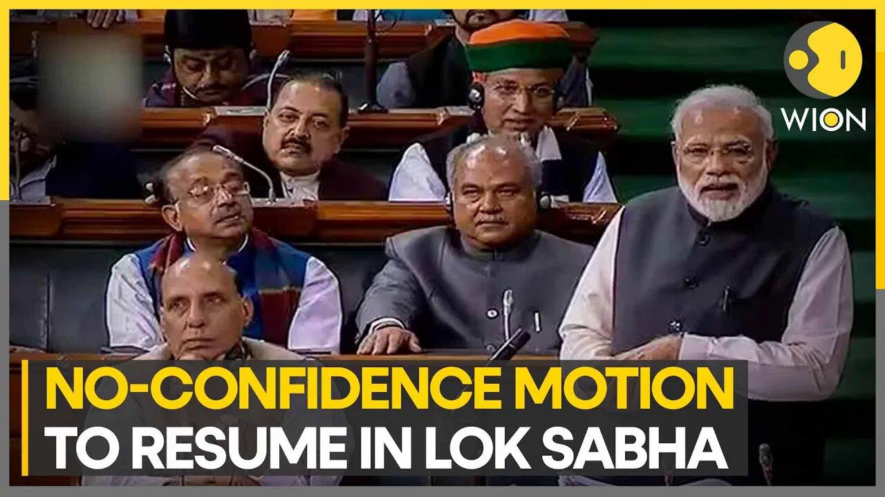 Lok Sabha No Confidence Motion A Test For One News Page Video