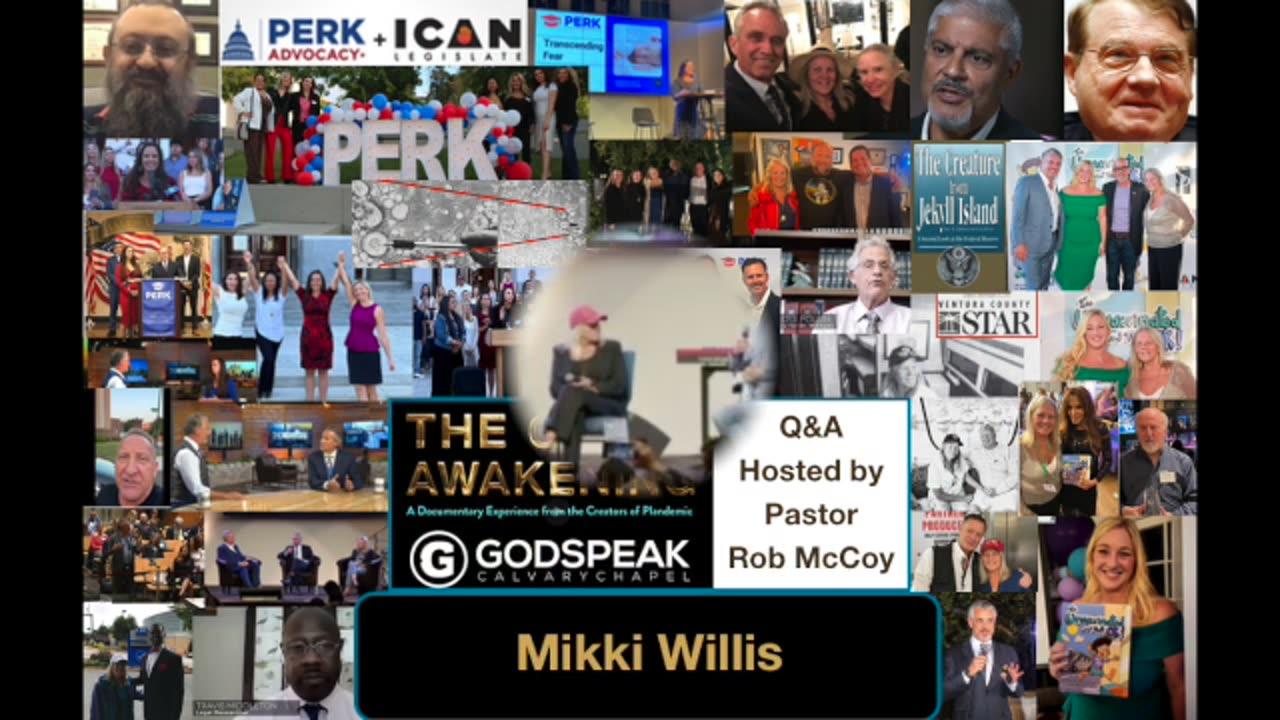 Mikki Willis in Q&A at Godspeak Calvary Chapel Aug 5 2023