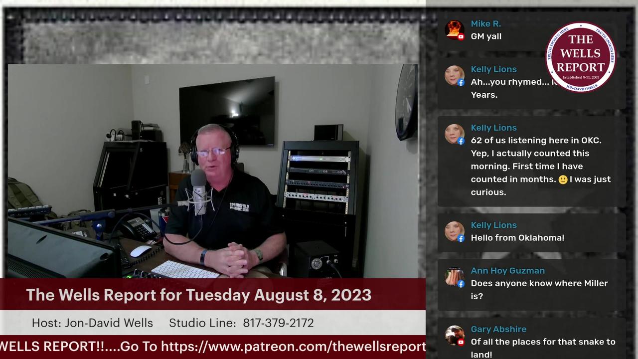 The Wells Report for Tuesday, August 8, 2024